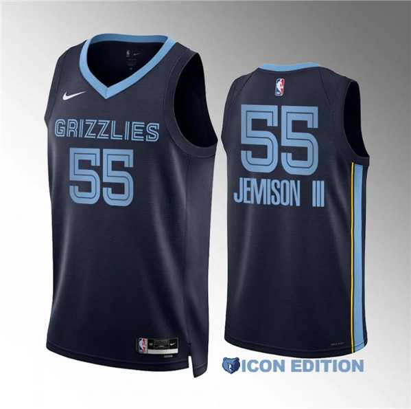 Men's Memphis Grizzlies #55 Trey Jemison Iii Navy Icon Edition Stitched Jersey Dzhi,We sell and wholesale Men's Memphis Grizzlies #55 Trey Jemison Iii Navy Icon Edition Stitched Jersey Dzhi on line form chian!